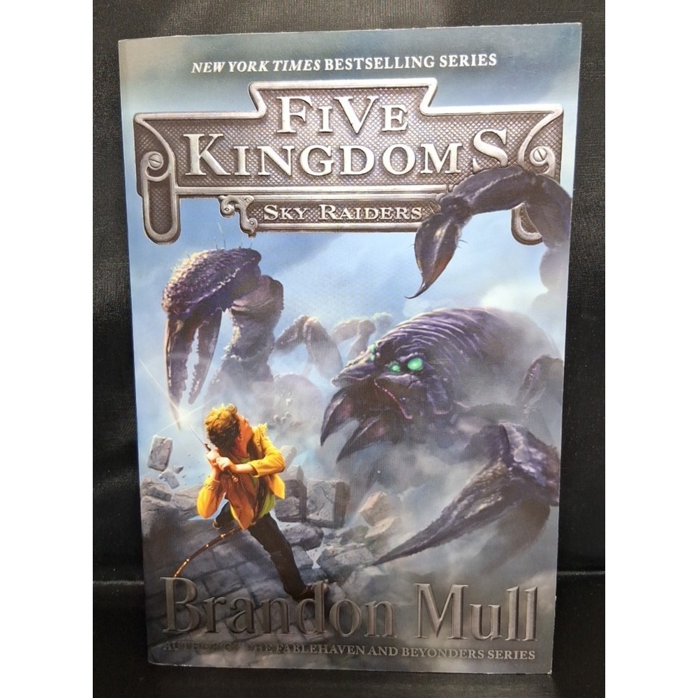 Five Kingdoms Sky Raiders‎ by Brandon Mull w/Signature from the Author